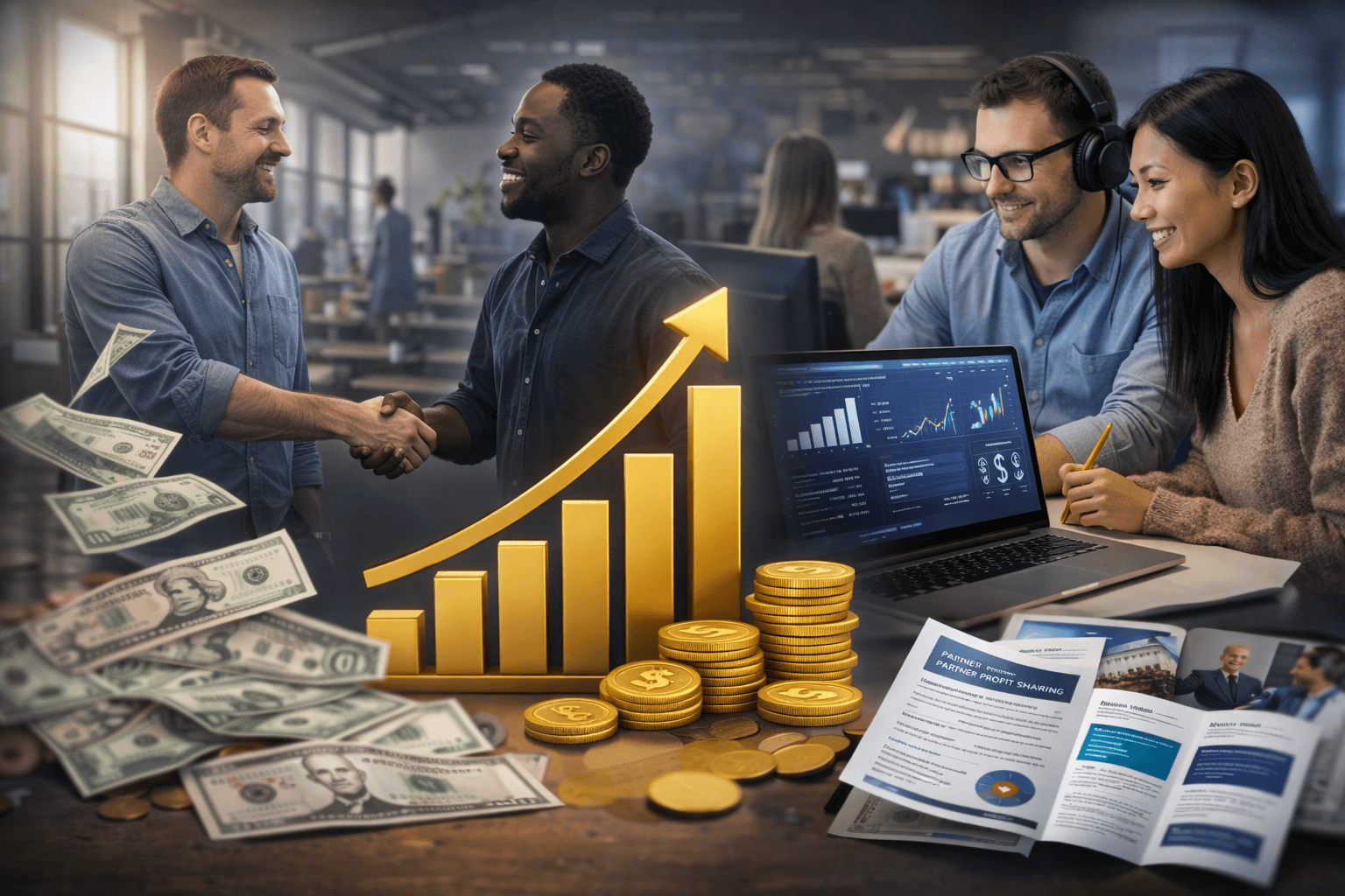 Earn Up to 30% Month Per Sale, Lifetime Recurring Commissions